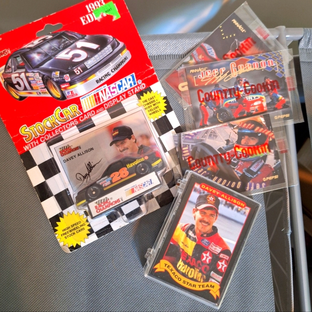 Davey Allison and Jeff Gordon Lot